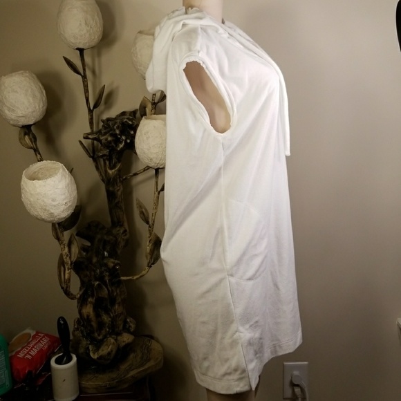 ATM AnthonyThomasMelillo Cotton Terry Hooded Dress - Picture 5 of 6